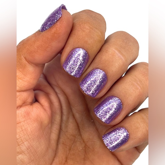 Red Aspen Short Square Press On Nails Purple Bundle 5 Sets | NIB - Picture 4 of 12